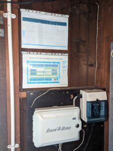 Irrigation Documentation Added to the Shed in 2023